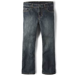 The Children's Place Boys Basic Bootcut Jeans,Dustbowl Wash Single,10H for $12