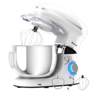 Costway 6-Speed 6.3-Quart Tilt-Head Stand Mixer for $95