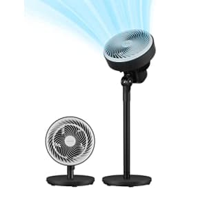PELONIS Air Circulator Fan | 2 In 1 Table Pedestal Fan | Adjustable Height| 75-Degree Tilt | 3 for $48