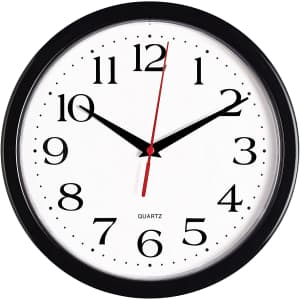 Bernhard Products 10" Wall Clock for $11 Bernhard Products 10" Wall Clock for $11