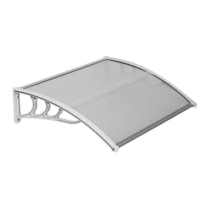 DIY 40" x 30" Outdoor ABS Window Awning for $36