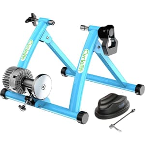 Cycleinn Fluid Bike Trainer Stand. That's the best price it's ever been. You'd pay $18 more for similar at other stores.