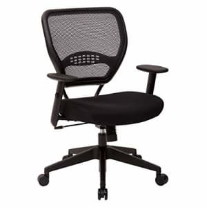 Office Star 55 Series Professional Dark Air Grid Back Office Desk Chair with Built-in Lumbar for $251