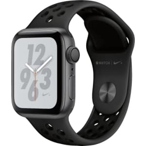 Apple Watch Nike+ Series 4 GPS 40mm Aluminum Sport Smartwatch for $299 Apple Watch Nike+ Series 4 GPS 40mm Aluminum Sport Smartwatch for $299