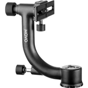 Movo Photo GH600 Vertical Mount Gimbal Tripod Head for $55 Movo Photo GH600 Vertical Mount Gimbal Tripod Head for $55
