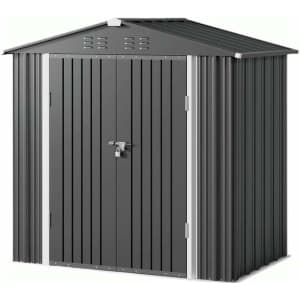 6x4-Foot Metal Outdoor Storage Shed for $150