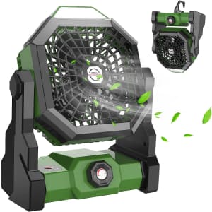 10,400mAh Camping Fan for $14