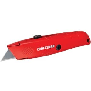 Craftsman 3-Blade Retractable Utility Knife for $3