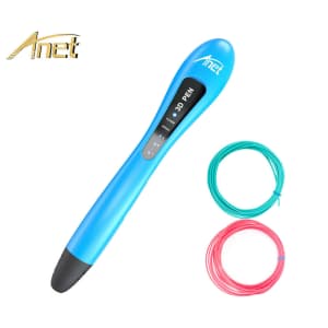 Anet Kids' 3D Printing Pen with Filament 2-Pack for $19 Anet Kids' 3D Printing Pen with Filament 2-Pack for $19