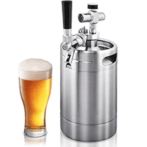NutriChef 64-oz. Homebrew Double Wall Mini Keg Beer Dispenser for $111 w/ Prime