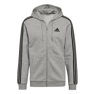 adidas Men's Sportswear Essentials Fleece 3-Stripe Full-Zip Hoodie. Apply coupon code "OCTOBER" to knock it to $27.30. That's a low by $2, but most charge at least $45.