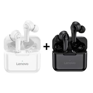 Lenovo True Wireless Earphones 2-Pack for $19 Lenovo True Wireless Earphones 2-Pack for $19