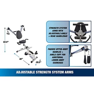 Stamina Exercise Bike w/ Strength System for $153