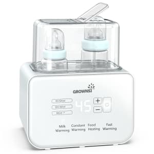 Grownsy 6-in-1 Baby Bottle Warmer & Food Heater for $22 Grownsy 6-in-1 Baby Bottle Warmer & Food Heater for $22