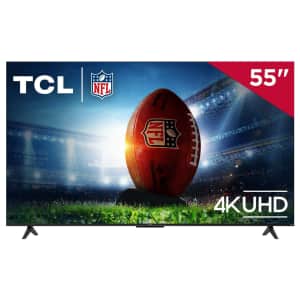 TCL 55S41R 55" 4K HDR LED UHD Roku Smart TV for $188