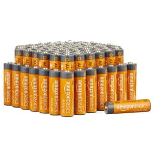 Amazon Basics AA Batteries 72-Pack for $16