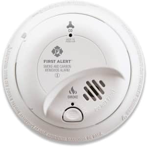 First Alert Hardwired AC Smoke and Carbon Monoxide Detector for $31