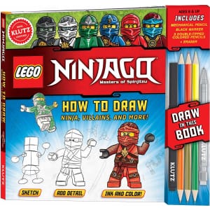 Klutz LEGO Ninjago How to Draw Ninja, Villains, and More! Kit for $14 Klutz LEGO Ninjago How to Draw Ninja, Villains, and More! Kit for $14