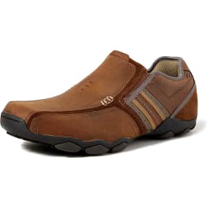 Skechers Men's Diameter-Zinroy Leather Loafers for $48