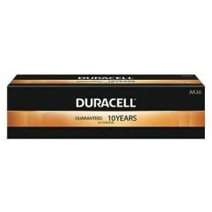 Duracell Coppertop AA Batteries 36-Pack for $29