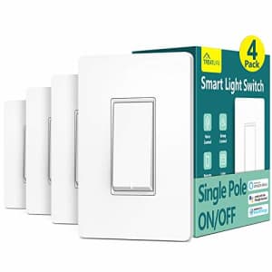 Treatlife Smart Outdoor Dimmer Plug, 400W, IP44, Works with Alexa and Google Home, 1 Pack