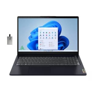 Lenovo 202 IdeaPad 3i 15.6" FHD Laptop, Intel 12th Gen i3-1215U, 16GB RAM, 512GB PCIe SSD, Intel for $399 Lenovo 202 IdeaPad 3i 15.6" FHD Laptop, Intel 12th Gen i3-1215U, 16GB RAM, 512GB PCIe SSD, Intel for $399