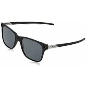Oakley Men's OO9451 Apparition Square Sunglasses, Satin Black/Prizm Black, 55 mm for $129