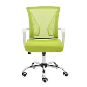 Modern Home Zuna Mid-Back Office Task Chair - Ergonomic Back Supporting Mesh Back Desk Chair for $63