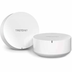 TRENDnet AC2200 WiFi Mesh Router System, TEW-830MDR2K,2 x AC2200 WiFi Mesh Routers, App-Based for $55