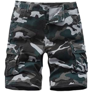 VtuAOL Men's Cargo Shorts for $12