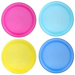 Imperial Home Plastic Plates, Outdoor Plate Set, Party Supplies, Reusable Picnic or Camping Plates, for $8