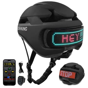 Adults' Smart Bike Helmet with Light for $35