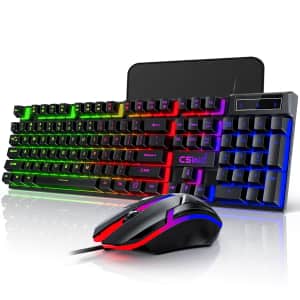Tech Clearance at Walmart. Shop over 600 items including security cameras, speakers, tools, earbuds, and more. We've pictured the Cshidworld 104-Key Gaming Keyboard & Mouse for $20, it's $26 off.