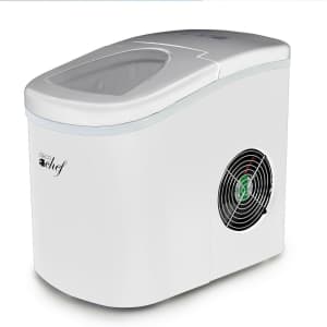 Deco Chef Compact Electric Ice Maker for $80 in cart