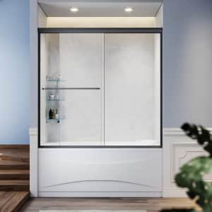 Sunny Shower 60" x 62" Bathtub Double Sliding Doors from $267