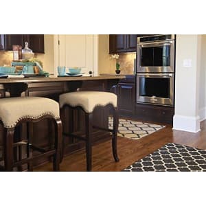 Unique Loom Trellis Collection Moroccan Lattice Black Runner Rug (2' 7 x 8' 0) for $64 Unique Loom Trellis Collection Moroccan Lattice Black Runner Rug (2' 7 x 8' 0) for $64