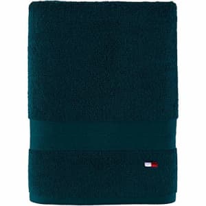 Tommy Hilfiger 100% Cotton Modern American Bath Towel, 30 x 54 inch, Botanical Garden for $22