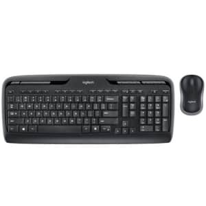Logitech MK320 Wireless Keyboard and Mouse Combo for $28