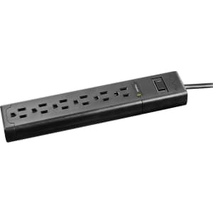 Insignia 6-Outlet Surge Protector for $8