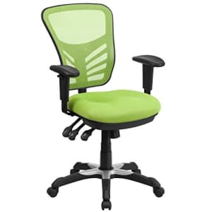 Flash Furniture Green Mid-Back Mesh Chair for $144 Flash Furniture Green Mid-Back Mesh Chair for $144
