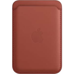 Apple iPhone Leather Wallet w/ MagSafe for $27