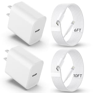 MFi-Certified USB-C to Lightning Cable 2-Pack for $6 MFi-Certified USB-C to Lightning Cable 2-Pack for $6