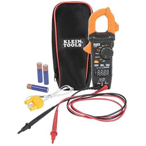 Klein Tools CL390 Digital Clamp Meter, Reverse Contrast Display, Auto Ranging 400A AC/DC, AC/DC for $89 Klein Tools CL390 Digital Clamp Meter, Reverse Contrast Display, Auto Ranging 400A AC/DC, AC/DC for $89