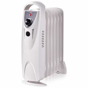 Tangkula Oil-Filled Radiator Heater, 700W Oil Heater, Electric Portable Compact Space Heater for $46 Tangkula Oil-Filled Radiator Heater, 700W Oil Heater, Electric Portable Compact Space Heater for $46