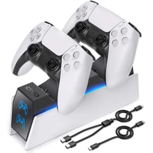 OIVO PS5 Dual Controller Charger Dock Station for $20