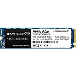 Teamgroup 4TB MP34 Internal SSD for $160
