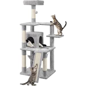 Yaheetech 60.5" Multi-Level Cat Tree Tower for $52