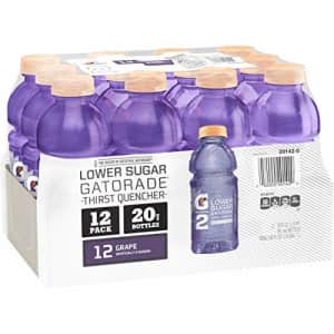 Gatorade G2 Thirst Quencher, Grape, 20 Ounce Bottles (Pack of 12) (Packaging May Vary) for $35