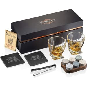 Mixology & Craft 21-Piece Whiskey Drinking Gift Set for $13 Mixology & Craft 21-Piece Whiskey Drinking Gift Set for $13