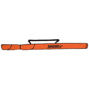 Johnson & Johnson Johnson Level & Tool 1240-7800 Soft-Sided 6 Pocket Level Case, 78", Orange, 1 Level Case for $52